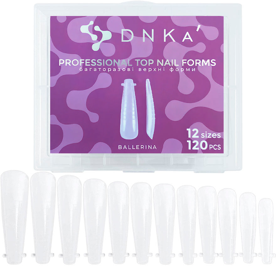 Top Nagelschablonen Ballerina 120 Stück