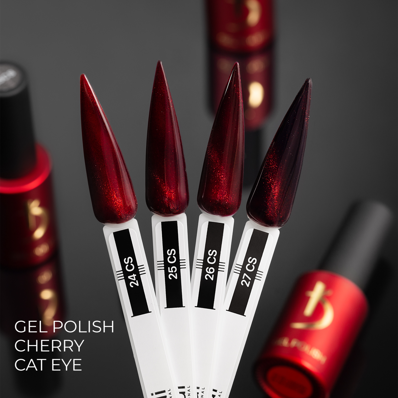 Gel Polish Cat Eye Cherry 25 CS 7 ml