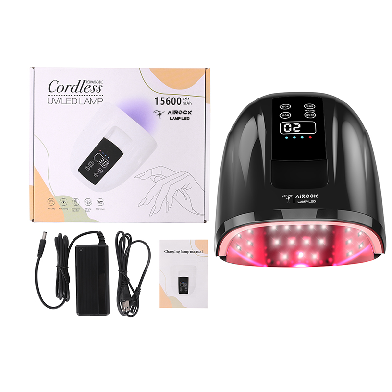 Lampada UV/LED Thalia 90W Black - Senza Filo