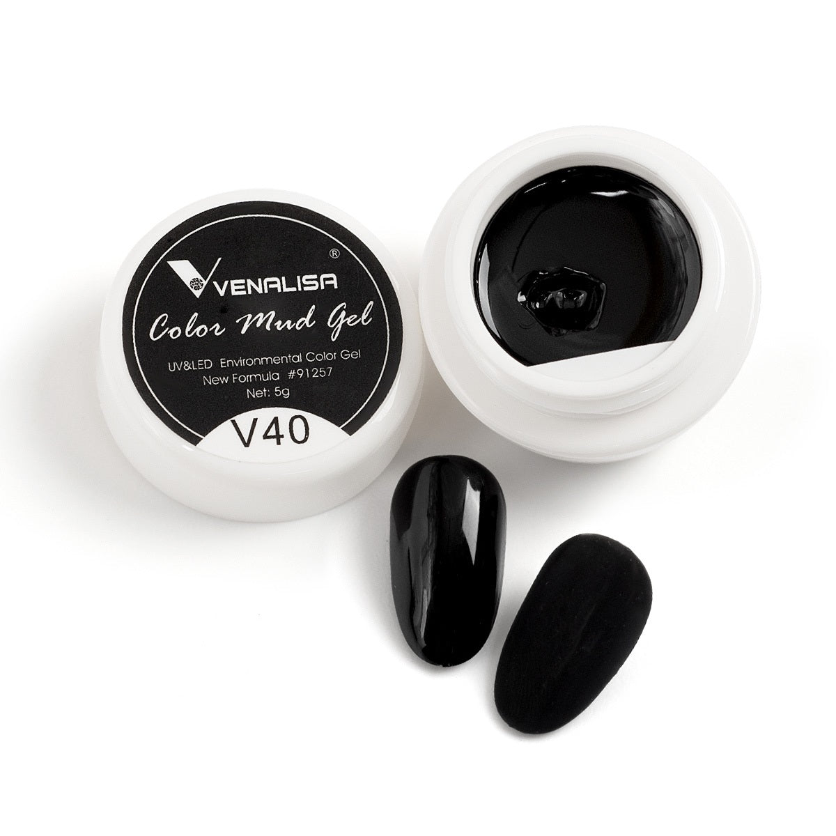 Color Mud Gel V40 Schwarz 5 g