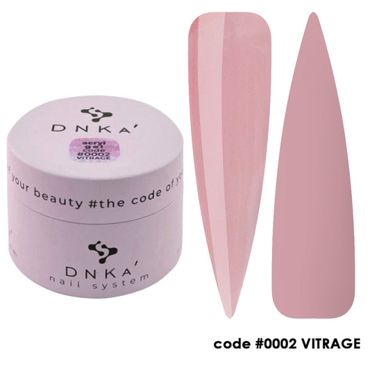 Acryl Gel 0002 Vitrage Clear Pink 30 ml