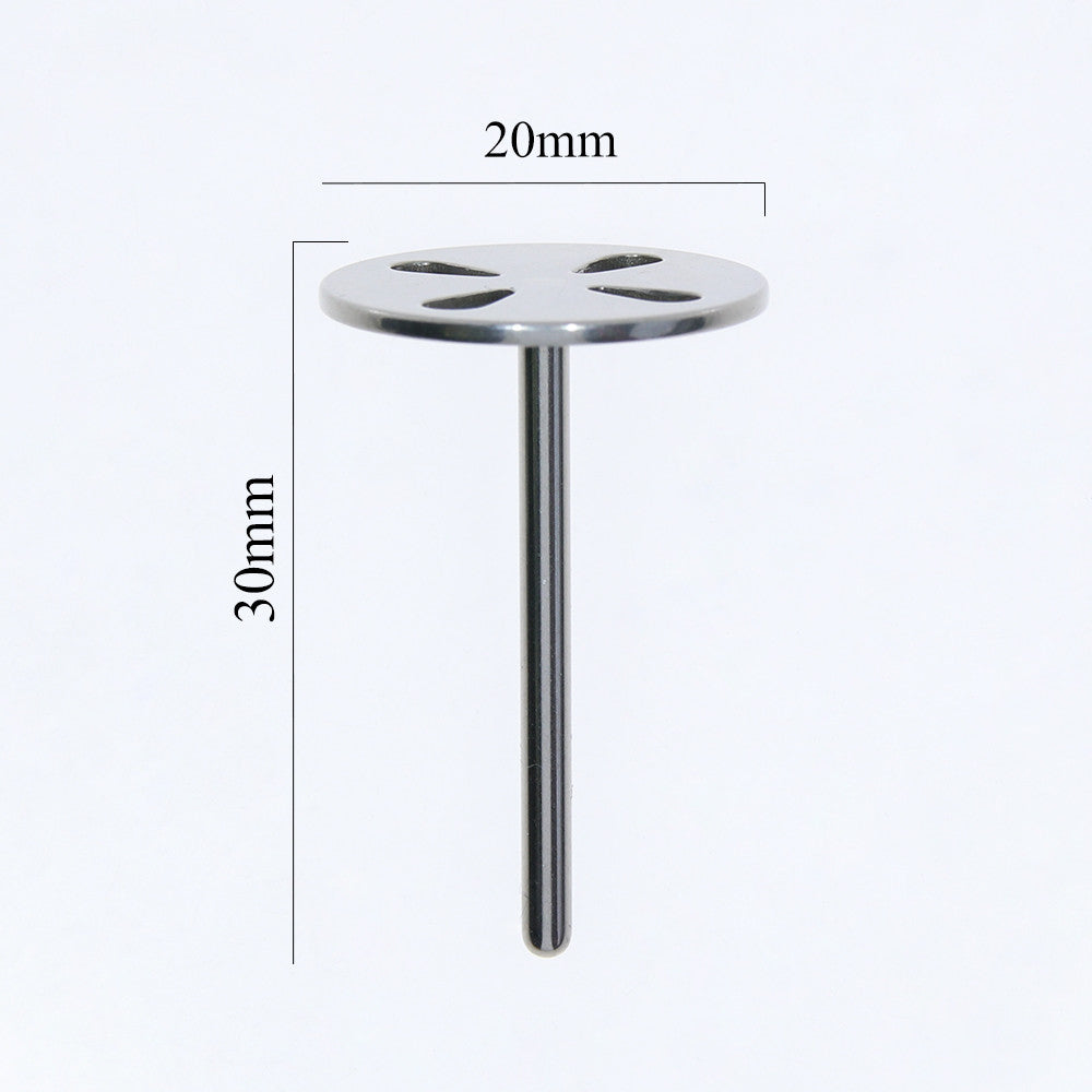 Punta Cortadora PODODISC para Pedicura Talla M 20 mm Grano 180 con 5 Repuestos