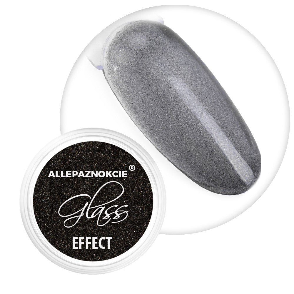 Chrome Glass Effect Black 12 polvo
