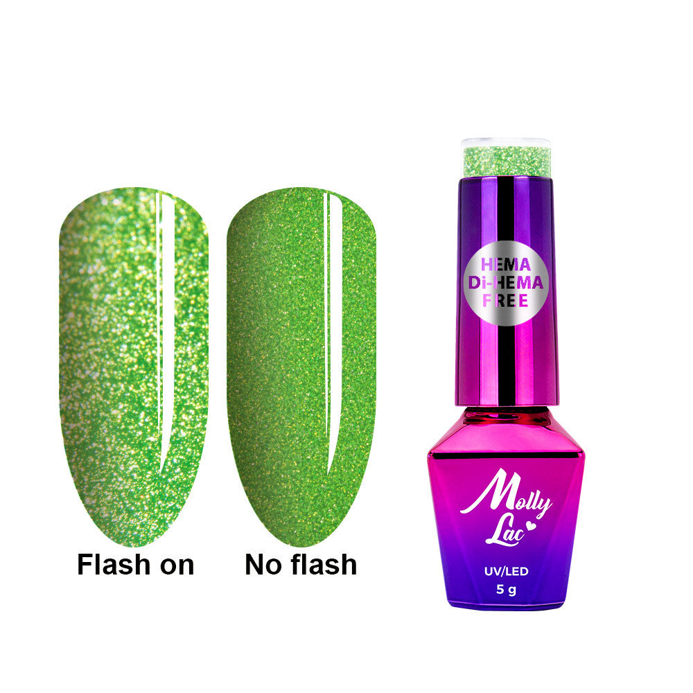 Semipermanente Flashing Lights Neon 647 Evergreen Hema/Di-Hema Free 5 g - - Superata Scadenza Commerciale