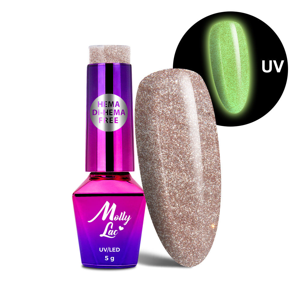 Semipermanente Night Glowing 670 Suede Hema/Di-Hema Free 5 g - Superata scadenza commerciale