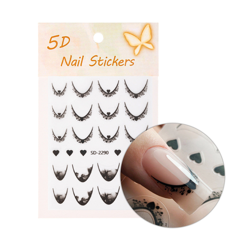 Sticker French Black nr SD-2290