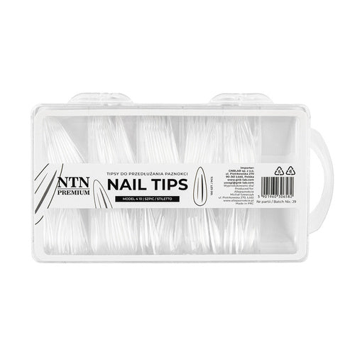 Nagelgel Tips Stiletto 240 Stück