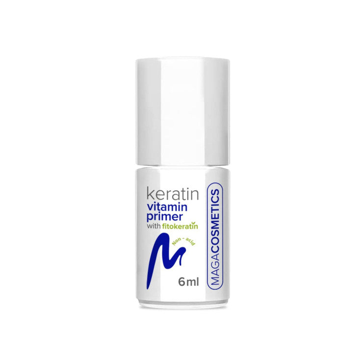 Prebase antifúngica con vitaminas y queratina, sin ácido, vegana, 6 ml