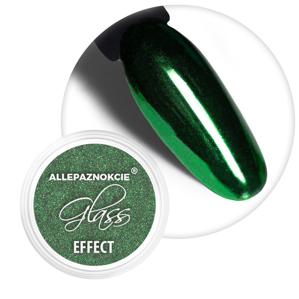 Polvere Chrome Glass Effect Green 9