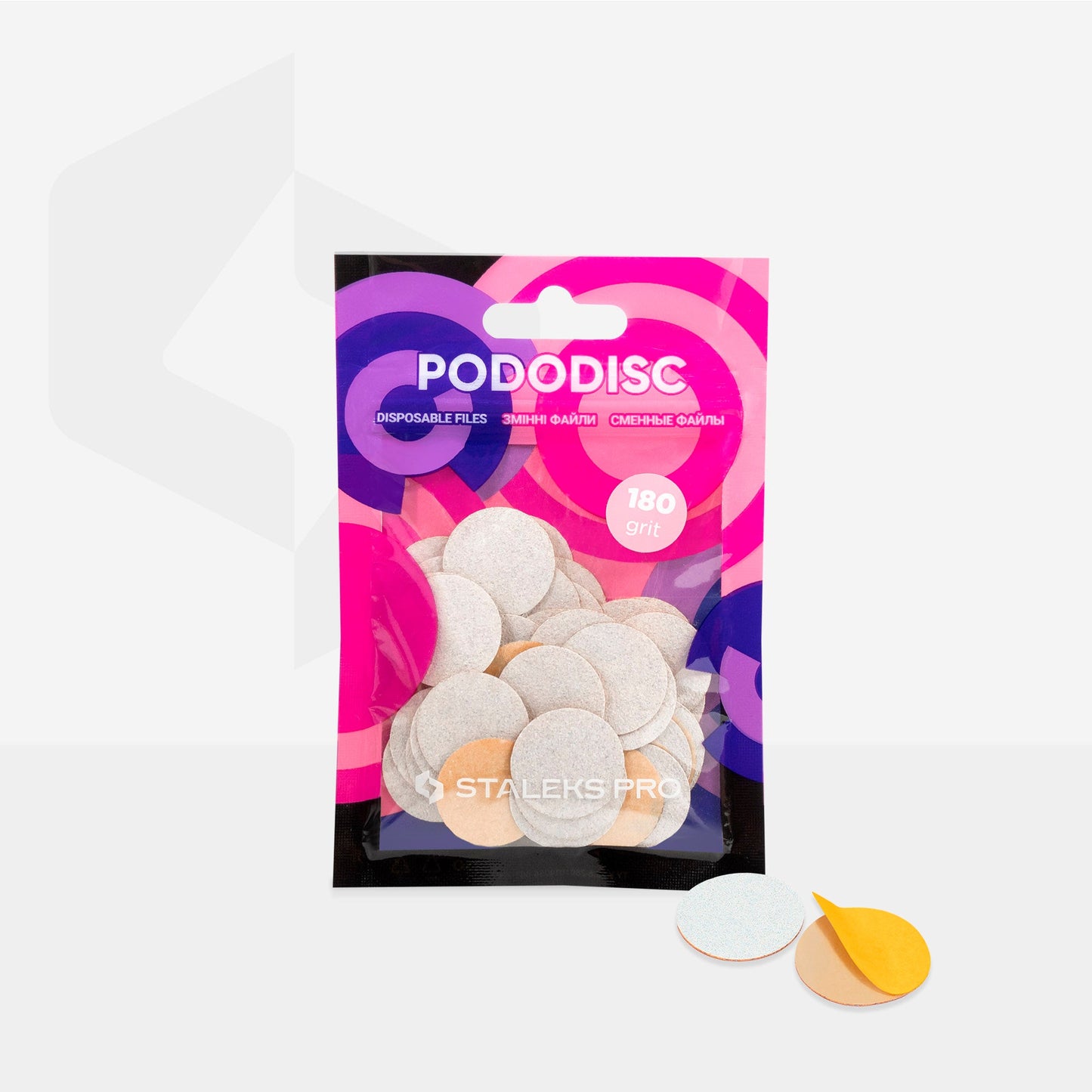 Discos de recambio para fresas PODODISC Tamaño M Grano 180 50 uds.