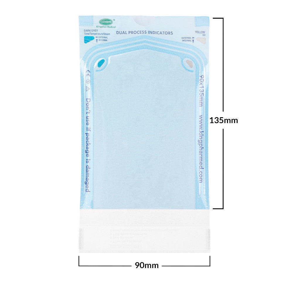 Buste Autosigillanti per Sterilizzazione 90x135 mm 200 pz