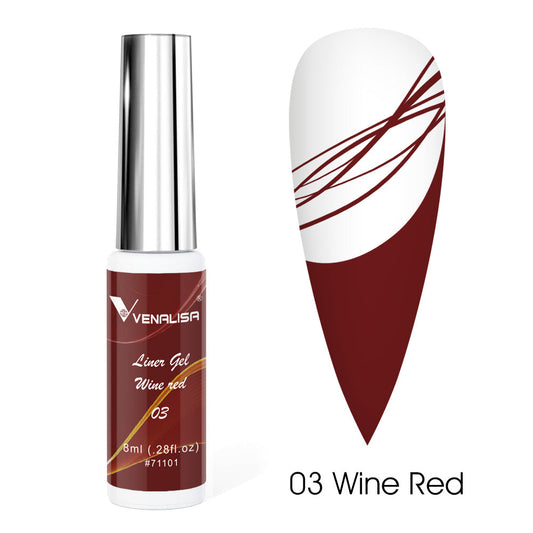 Liner Gel LX03 Wine Red 8 ml