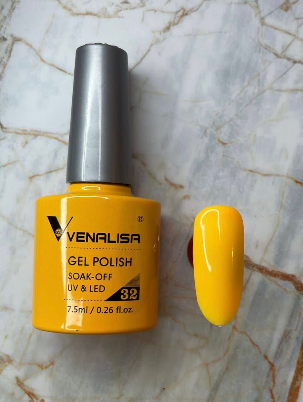 Gelpolitur Farbe 32 Fluoreszierendes Orange 7,5 ml