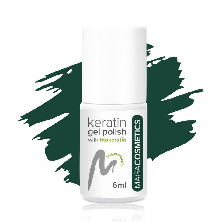 Keratin-Gelpolitur 1012 Green Zanzibar Vegan 6 ml