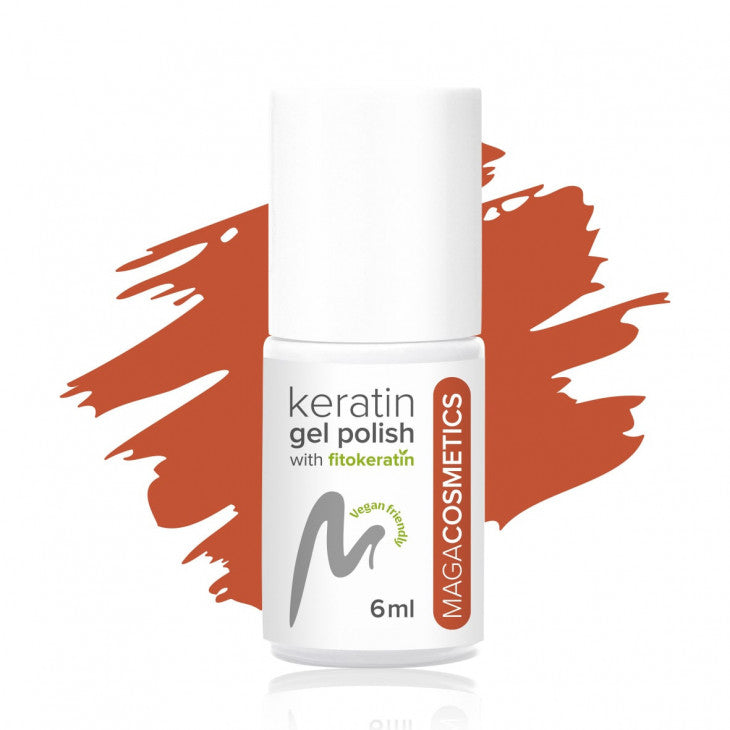 Esmalte en gel de queratina 1014 Bohopazy Vegan 6 ml