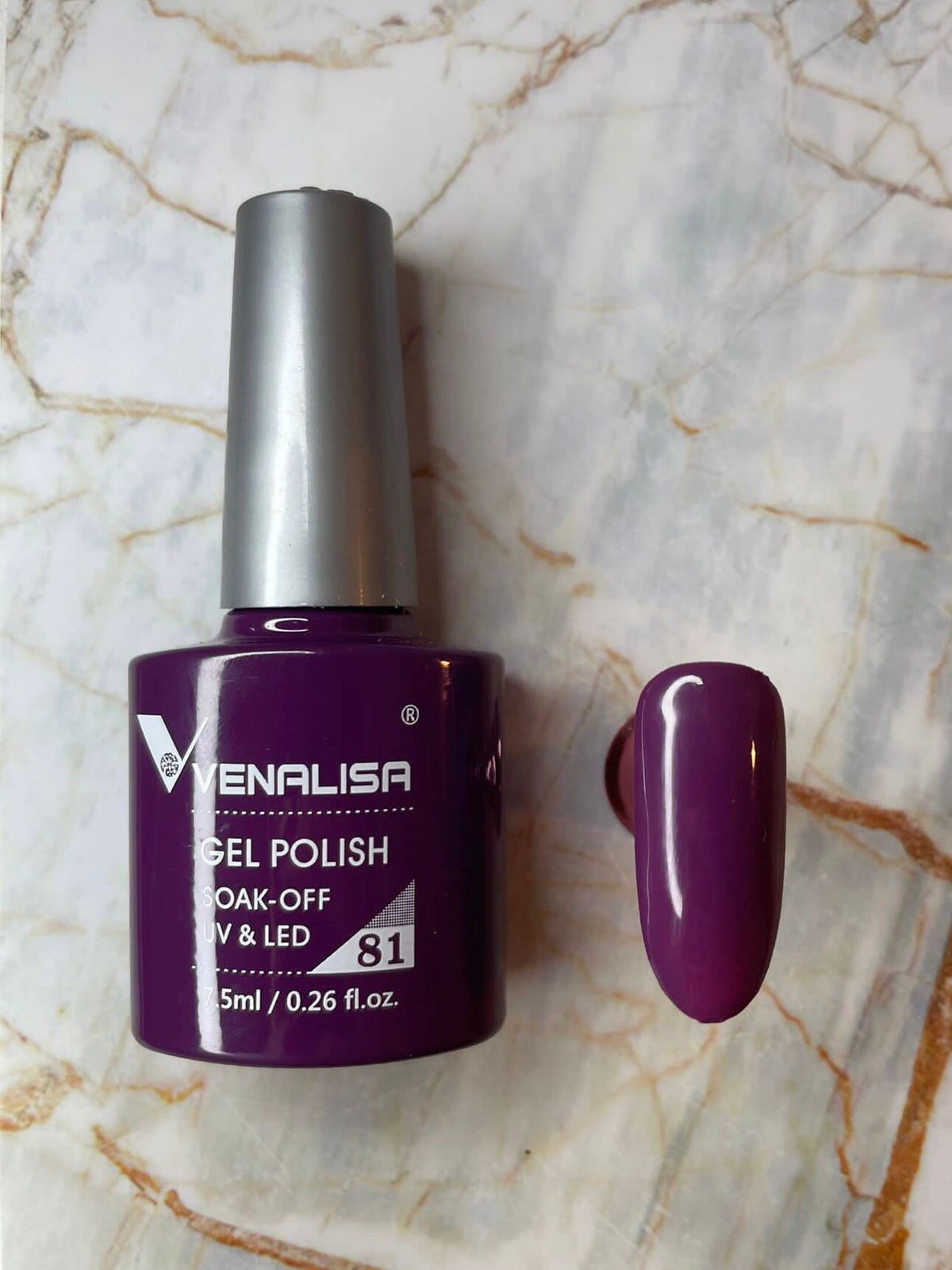 Gelpolitur Farbe 81 Dunkelviolett 7,5 ml