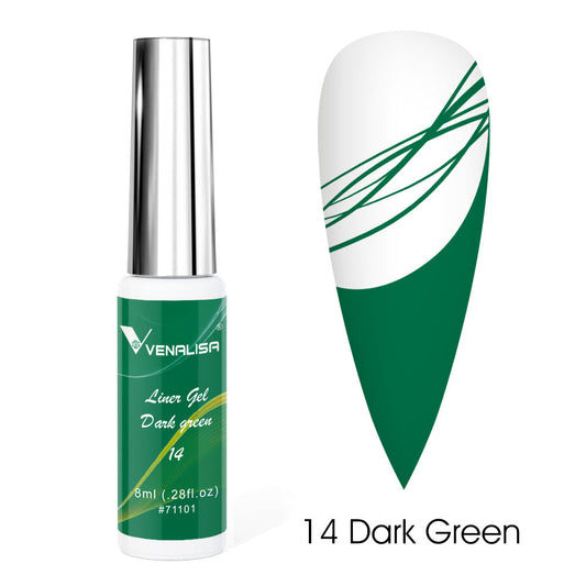 Liner Gel LX14 Dark Green 8 ml