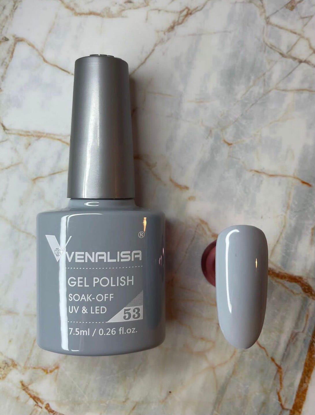 Esmalte en Gel Color 53 Gris Cian 7.5ml