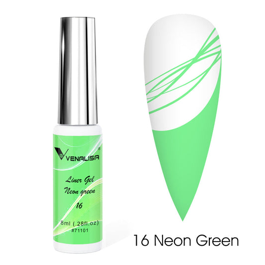 Liner Gel LX16 Neon Green 8 ml