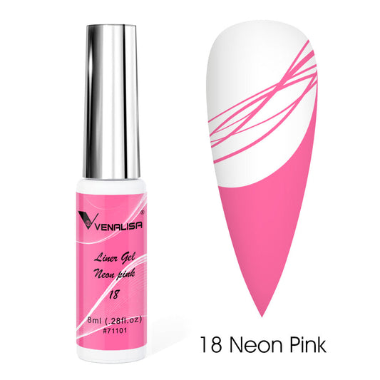Liner Gel LX18 Neon Pink 8 ml