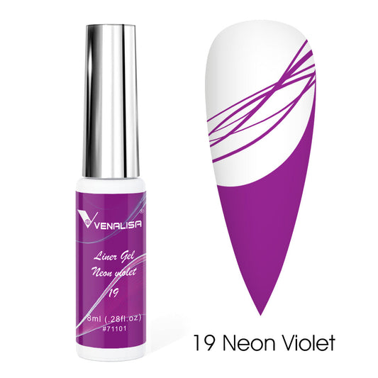 Liner Gel LX19 Neon Violet 8 ml