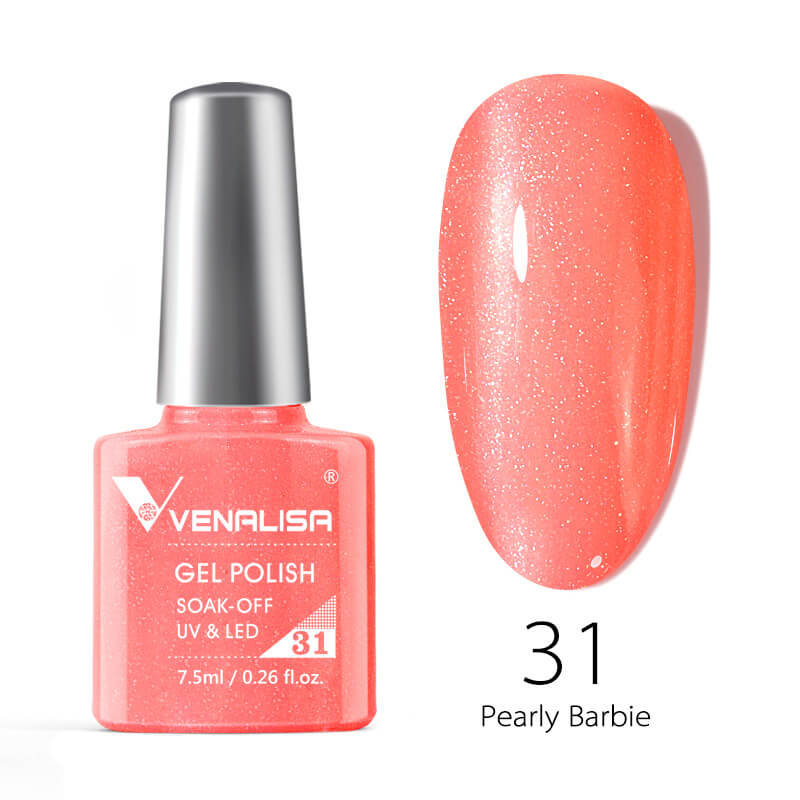Gelpolitur Farbe 31 Pearly Barbie 7,5 ml