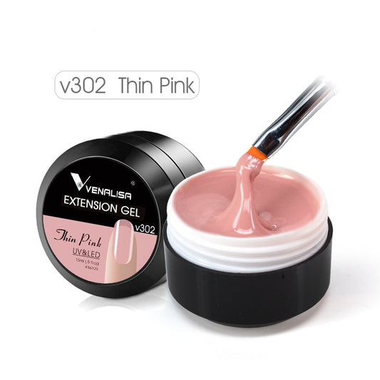 Extension Gel v302 Thin Pink 15 ml