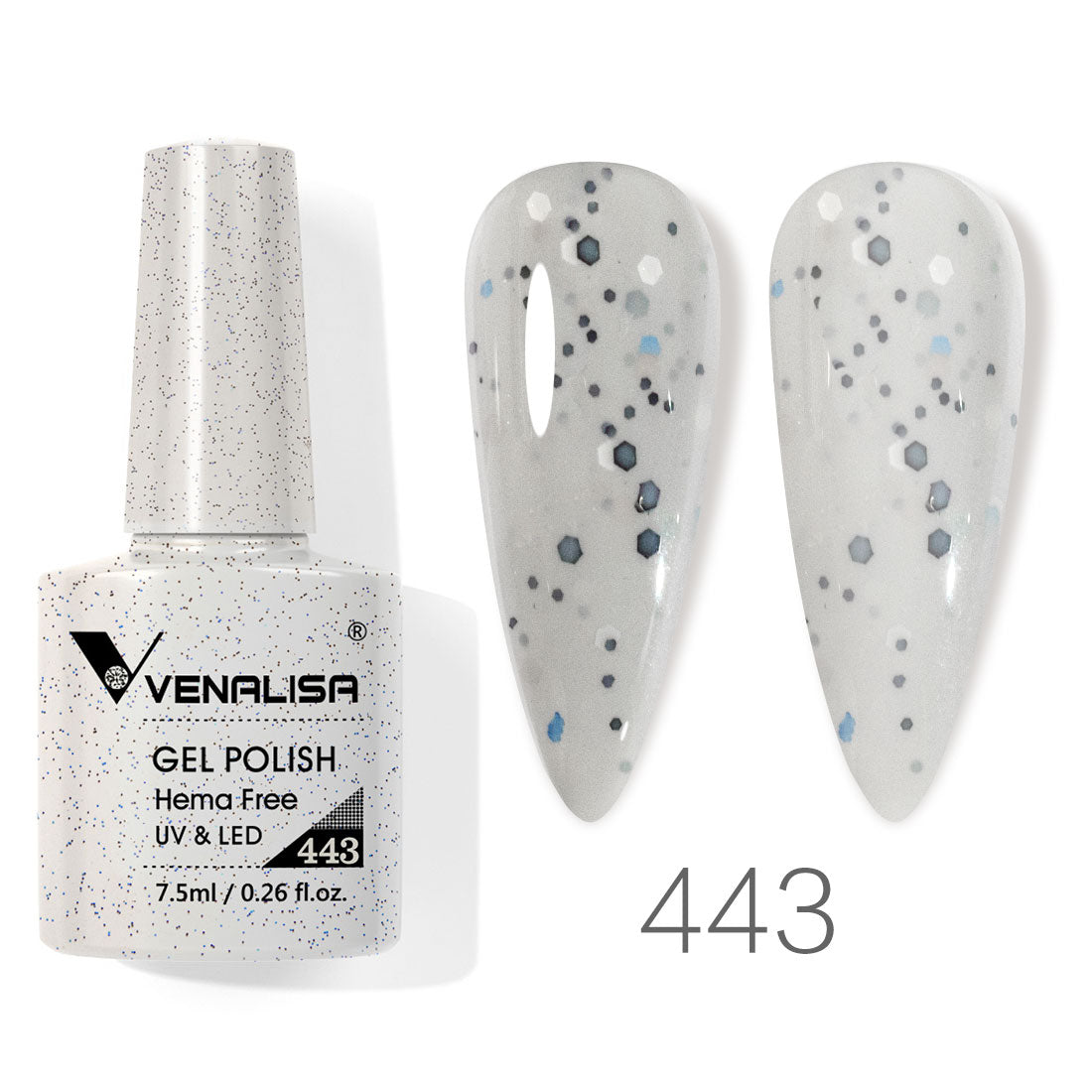 Gelpolitur Farbe 443 Hema Free 7,5 ml