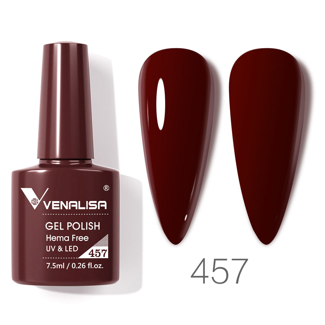 Gel-Nagellack, Farbe 457, Hema-frei, 7,5 ml