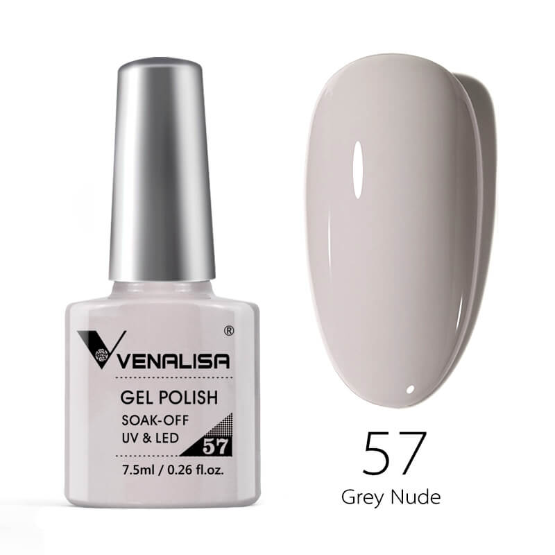 Gelpolitur Farbe 57 Grey Nude 7,5 ml