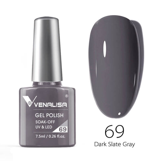 Gel Polish Color 69 Dark Slate Grey 7,5 ml
