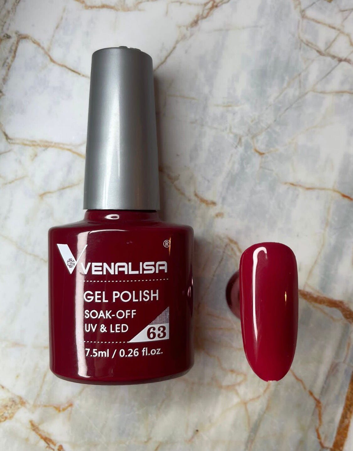 Gelpolitur Farbe 63 Blutrot 7,5 ml