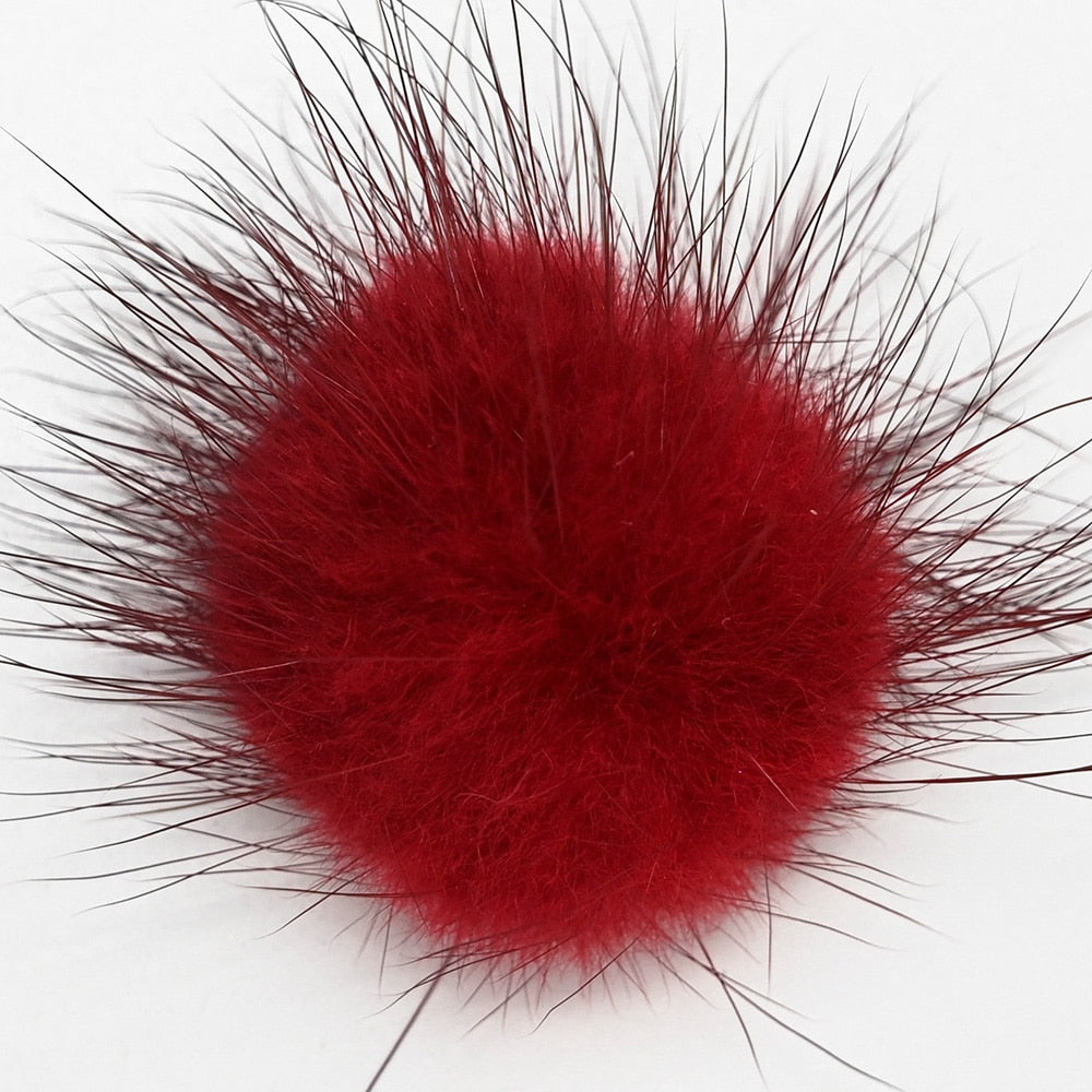 Pompon Bordeaux