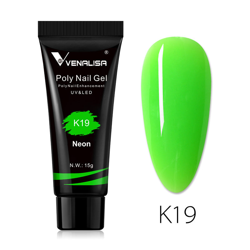 Poly-Nagelgel Neon K19 15 g
