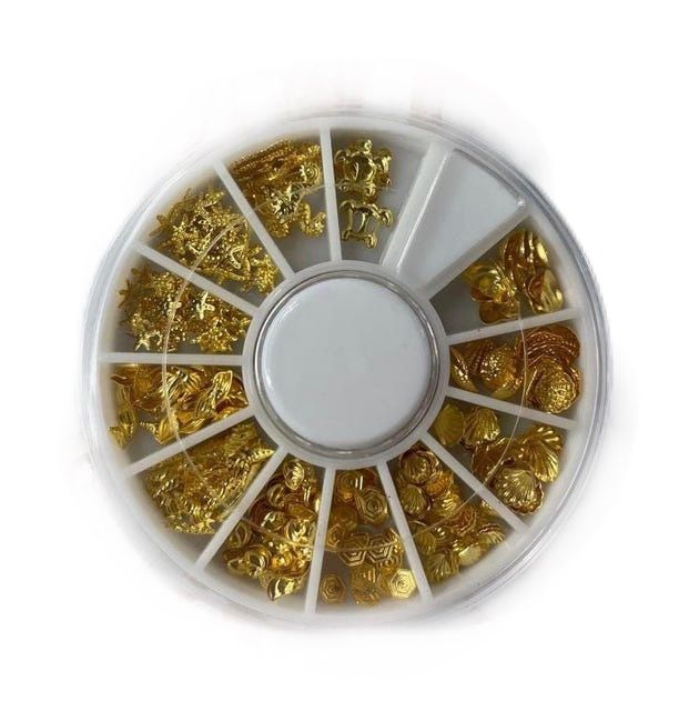 Schmuck für Nägel Gold A