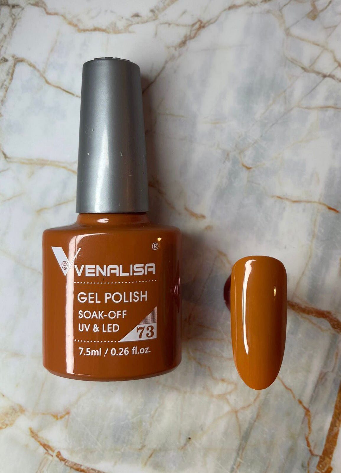 Gel Polaco Color 73 Naranja Intenso 7.5ml