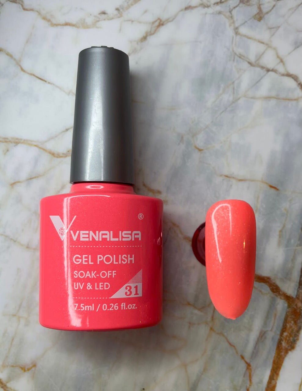 Gelpolitur Farbe 31 Pearly Barbie 7,5 ml