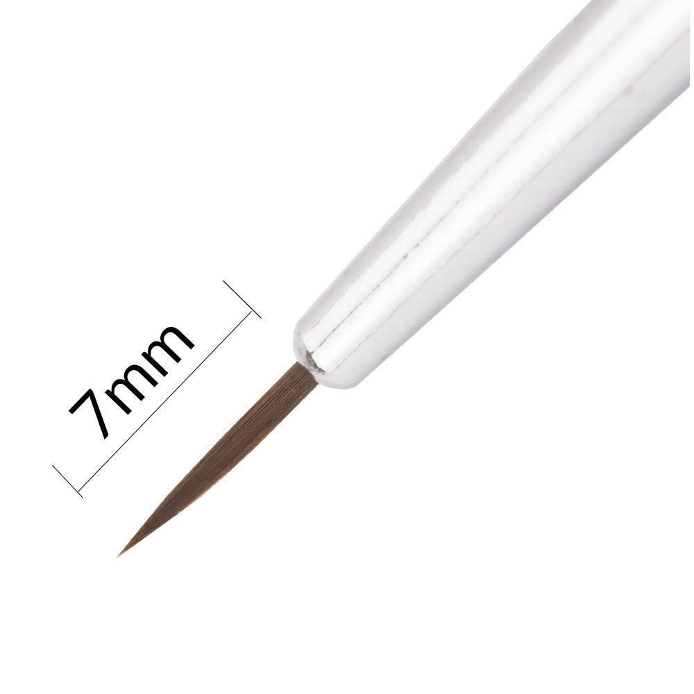 Pincel fino n.º 000 7 mm