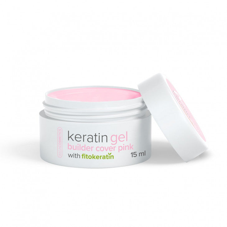 Keratin Gel Builder Cover Pink Vegano 15 ml