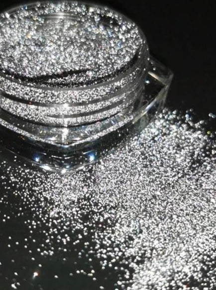 Glitter Flash Silver