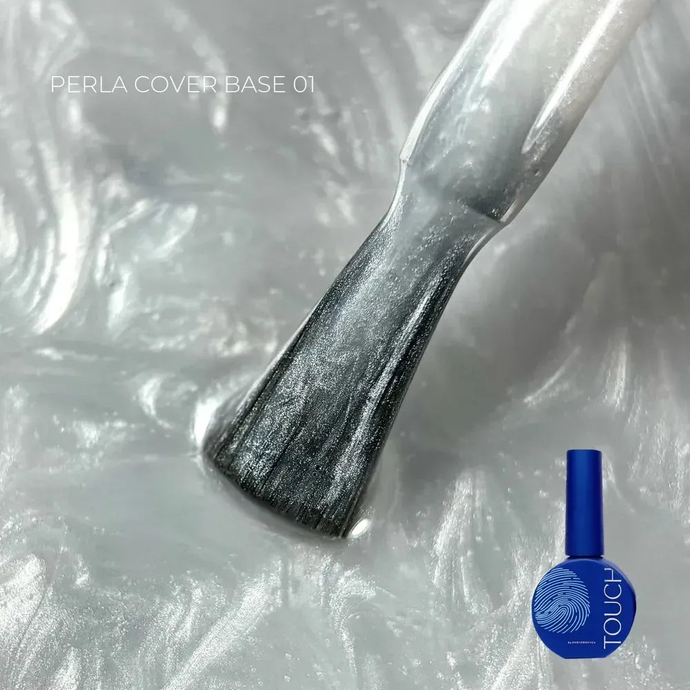 Gummi-Basisabdeckung, Schimmerweiß 2, 15 ml