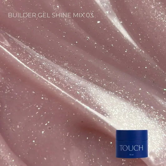 Aufbaugel Shimmer 0007 Pink Pollen 30 ml