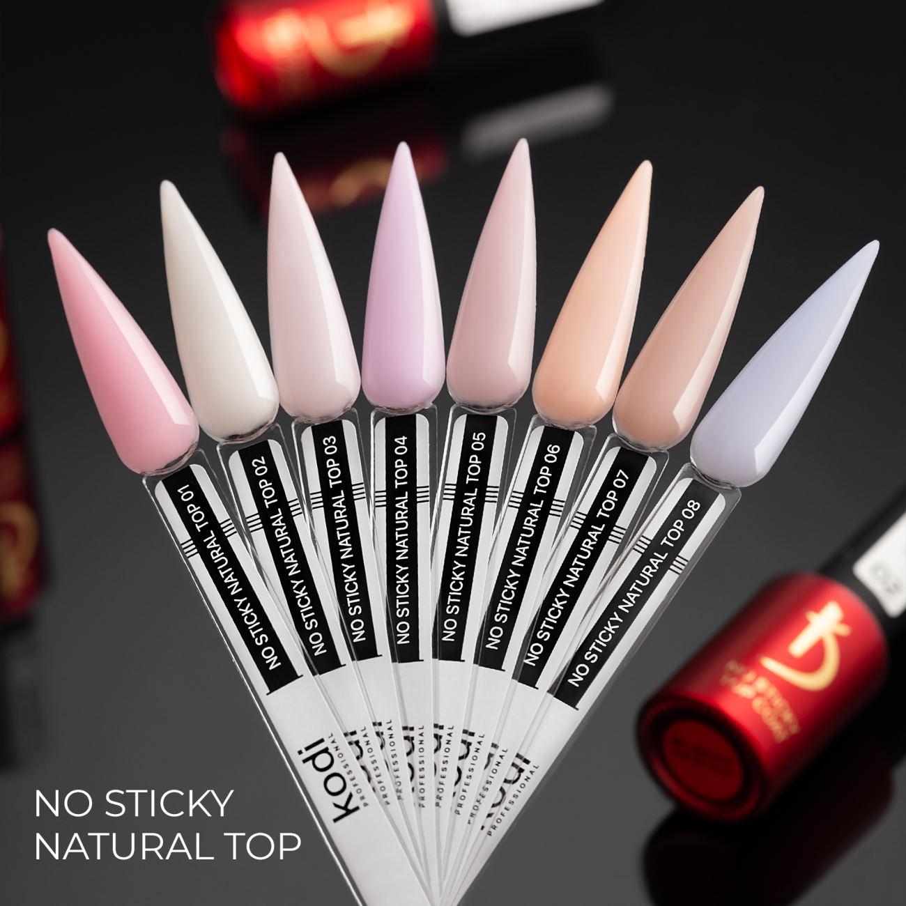 No Sticky Top Coat Natural Top 02 7 ml