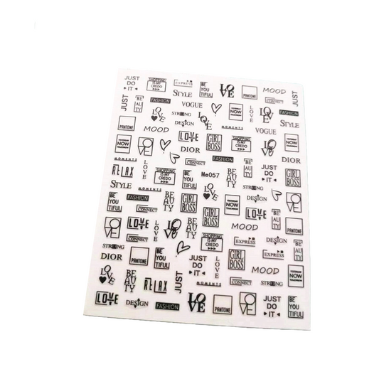 Sticker nr ME057