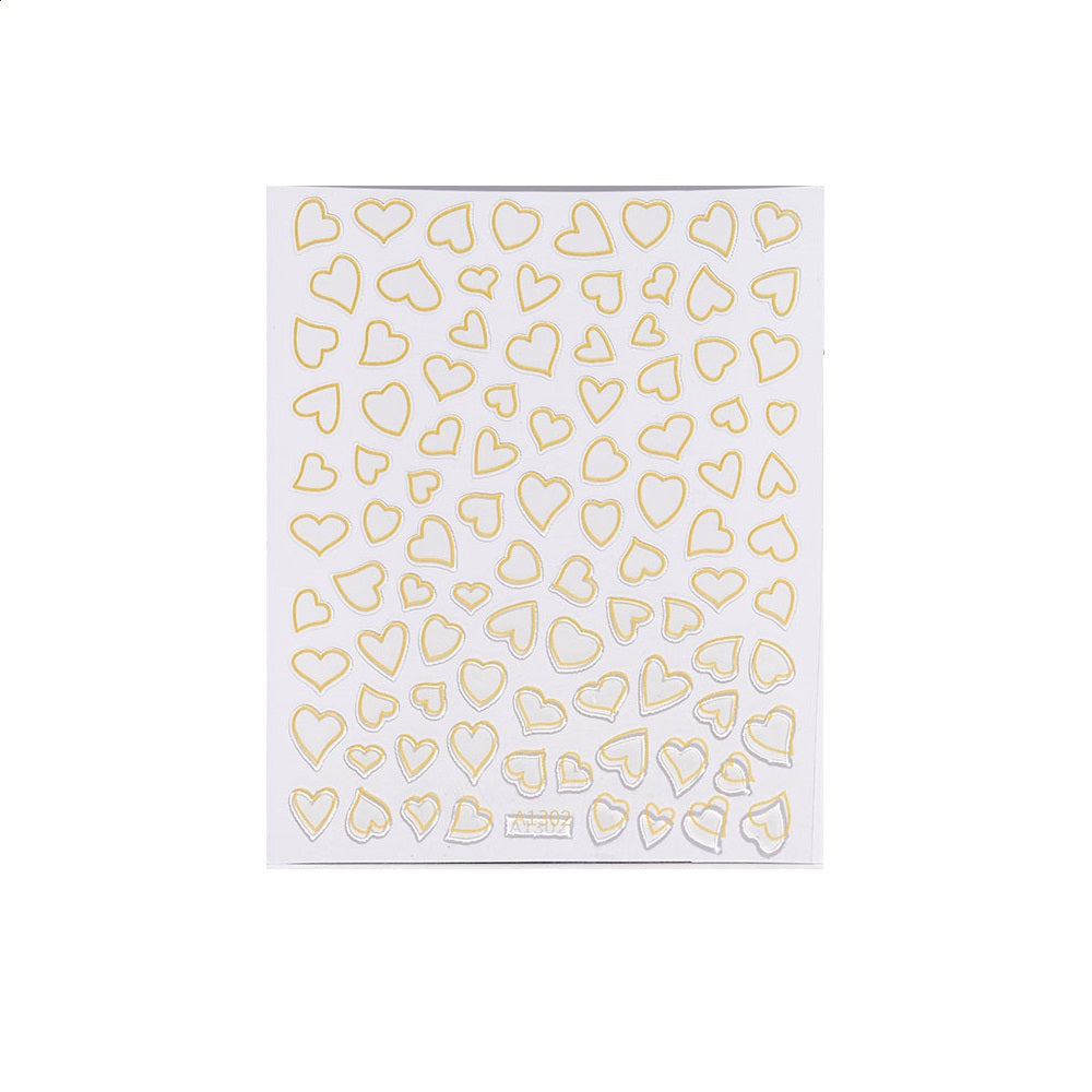 Sticker 3D nr A1302 Oro