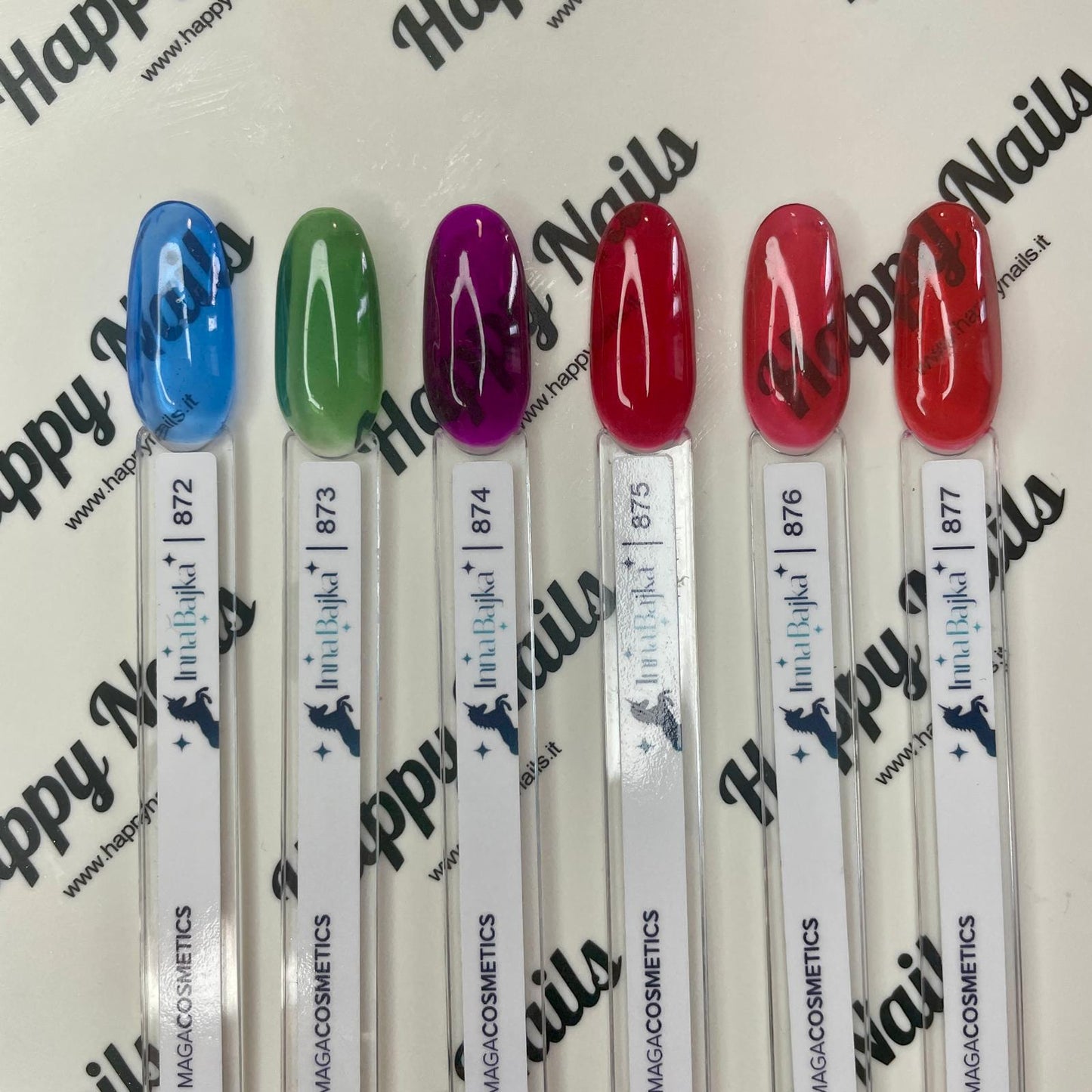 Semipermanente Inna Bajka nr 877 Hype Glass Jelly Effect 6 ml