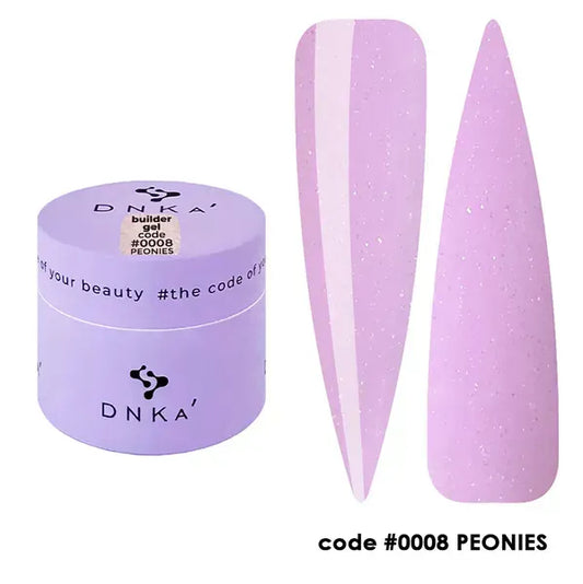 Gel Constructor Brillo 0008 Peonías 30 ml