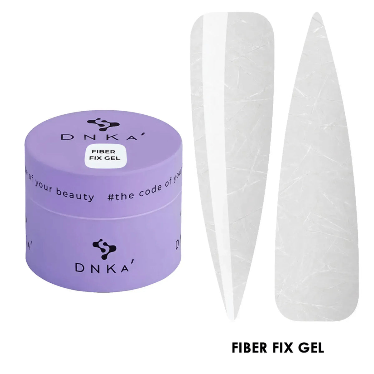 Gel de Fibra 8 Transparente Hema Free 50 gr