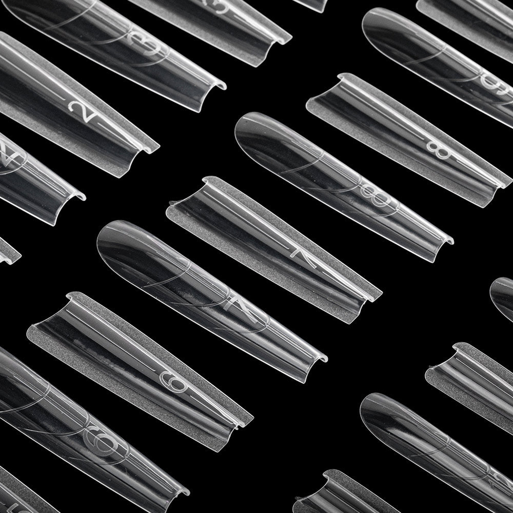 Francés fácil con forma dual 288 piezas Happy Nails