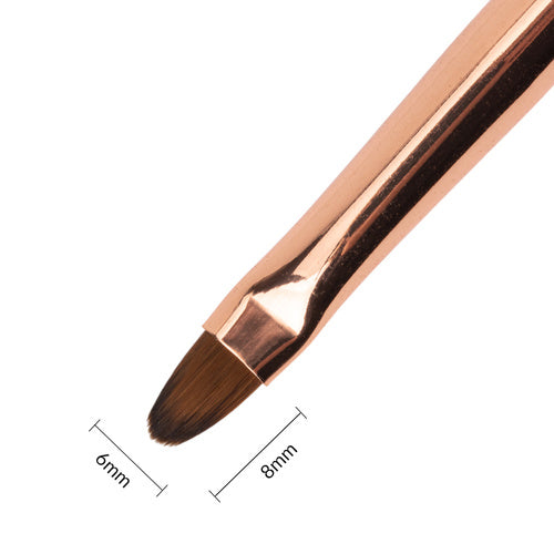 Pennello Ovale 6 Oro Rosa